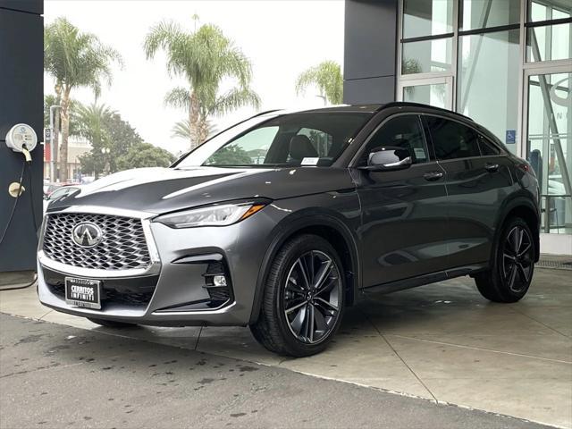 new 2025 INFINITI QX55 car, priced at $50,026