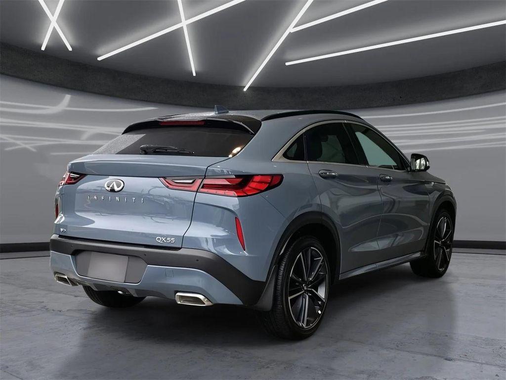 new 2025 INFINITI QX55 car, priced at $55,571