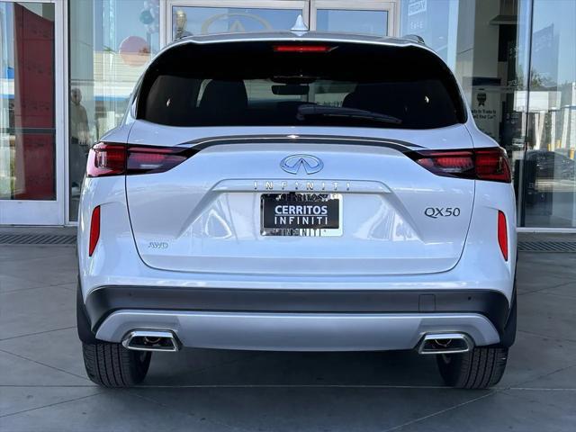 new 2025 INFINITI QX50 car, priced at $48,182