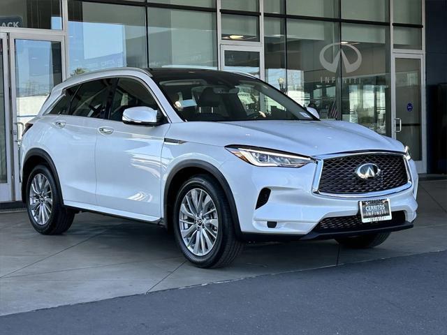 new 2025 INFINITI QX50 car, priced at $48,182