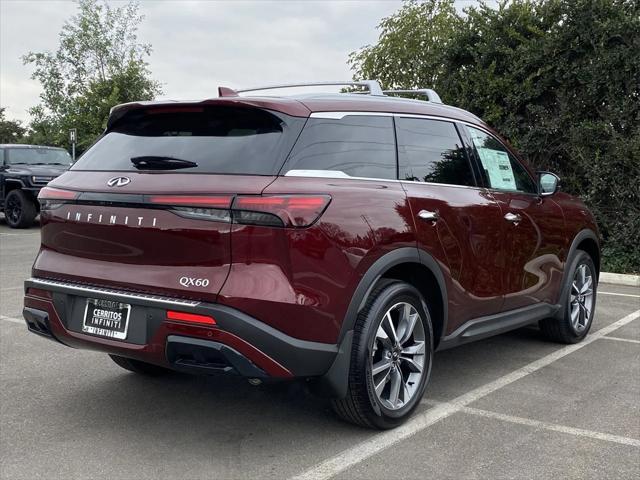 new 2025 INFINITI QX60 car, priced at $58,002