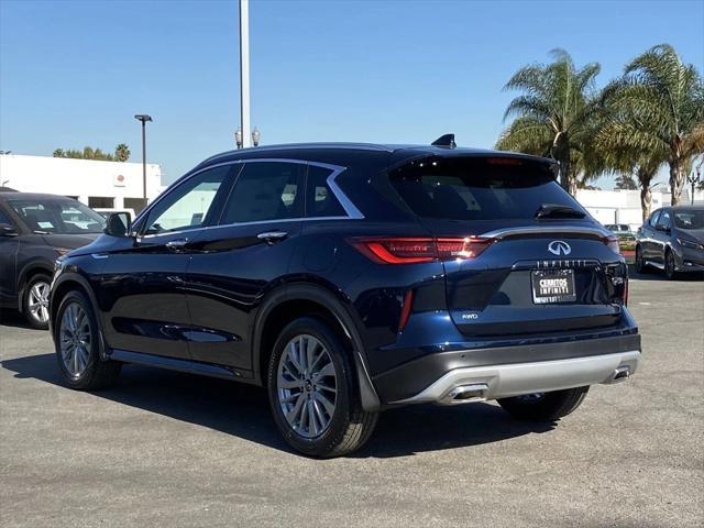 new 2025 INFINITI QX50 car, priced at $47,655