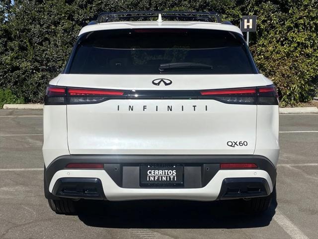 new 2025 INFINITI QX60 car, priced at $59,076