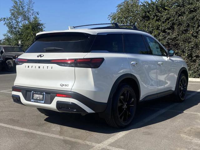 new 2025 INFINITI QX60 car, priced at $59,076