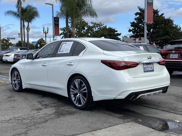 used 2021 INFINITI Q50 car, priced at $28,999