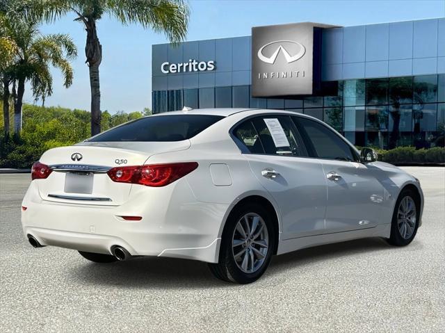 used 2015 INFINITI Q50 car, priced at $9,499