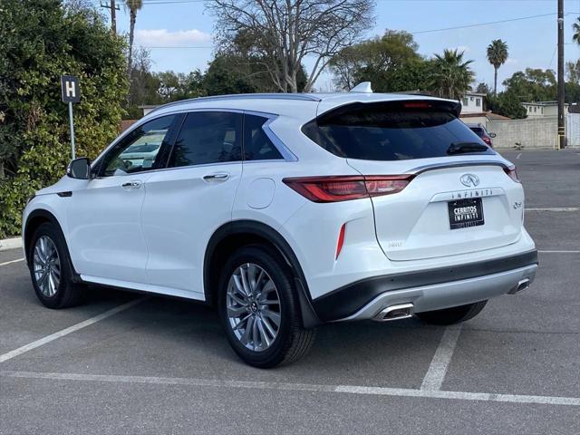 new 2025 INFINITI QX50 car, priced at $48,182