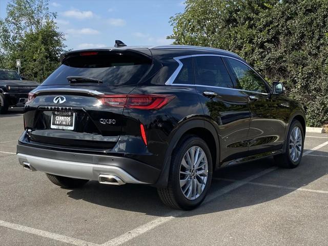 new 2025 INFINITI QX50 car, priced at $46,457