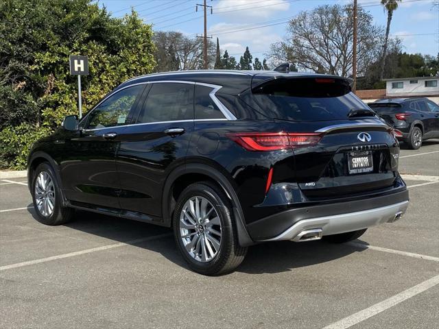 new 2025 INFINITI QX50 car, priced at $46,457