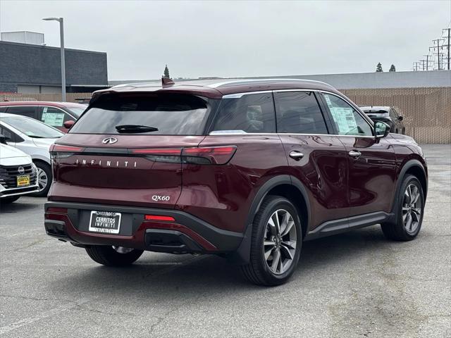 new 2025 INFINITI QX60 car, priced at $59,375