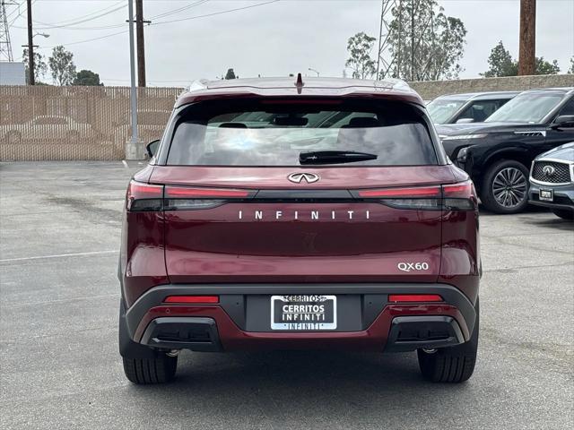 new 2025 INFINITI QX60 car, priced at $59,375