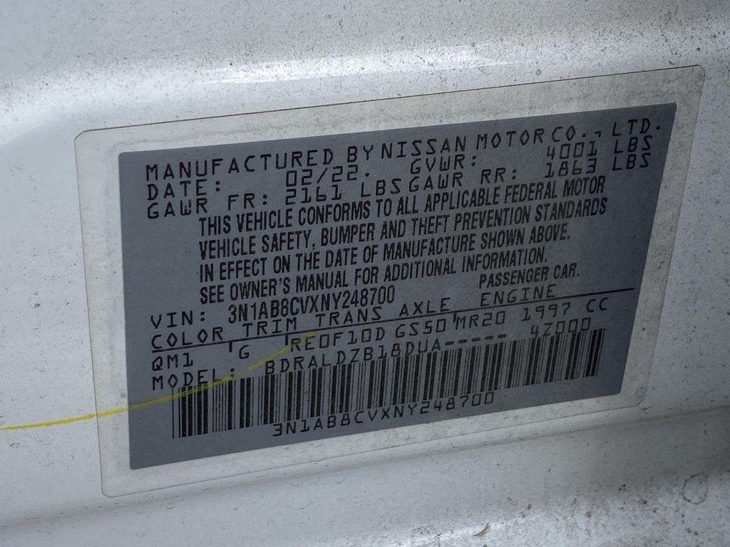 used 2022 Nissan Sentra car, priced at $16,191