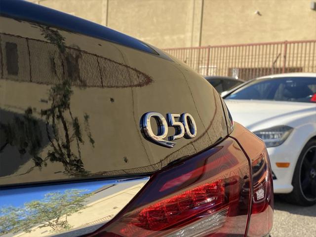 used 2022 INFINITI Q50 car, priced at $34,999