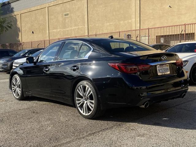 used 2022 INFINITI Q50 car, priced at $34,999