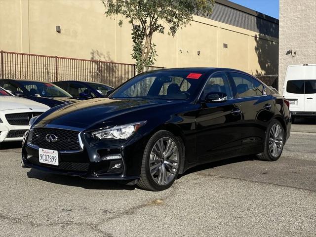 used 2022 INFINITI Q50 car, priced at $34,999