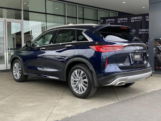 new 2025 INFINITI QX50 car, priced at $47,318