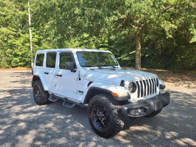 used 2020 Jeep Wrangler Unlimited car, priced at $32,500