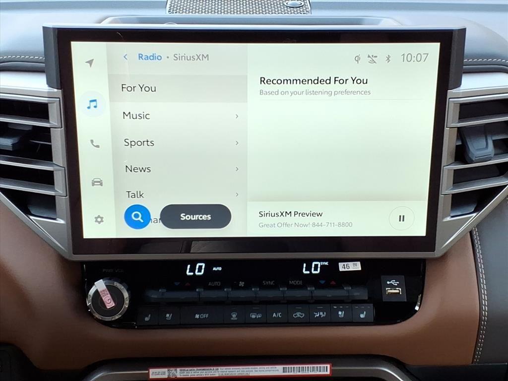 new 2026 Toyota Tundra Hybrid car, priced at $76,530