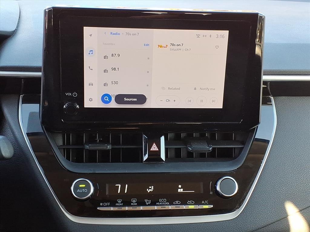 used 2023 Toyota Corolla car, priced at $19,335