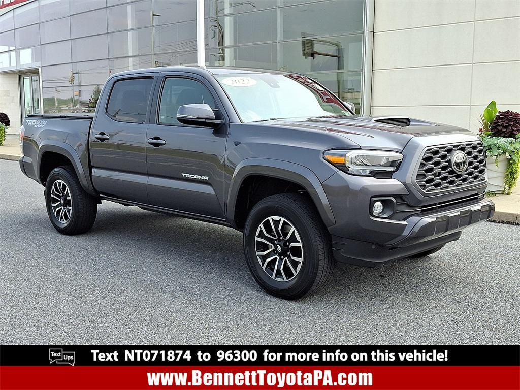 used 2022 Toyota Tacoma car, priced at $37,879