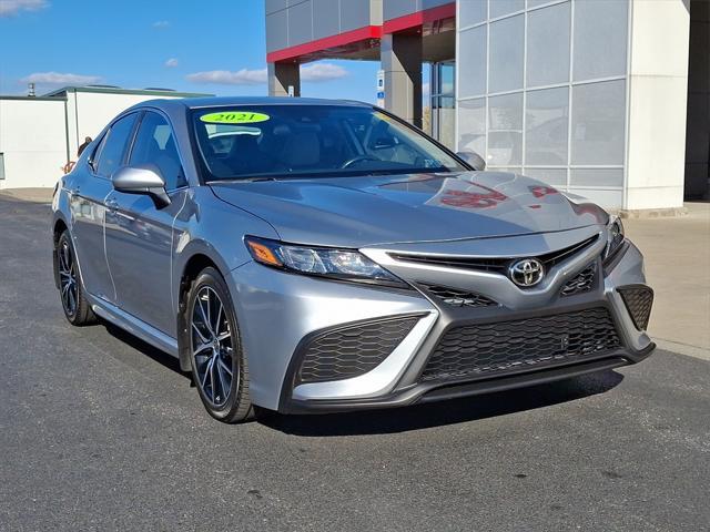 used 2021 Toyota Camry car, priced at $23,750