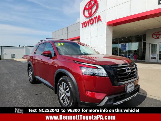 used 2022 Nissan Pathfinder car, priced at $35,489