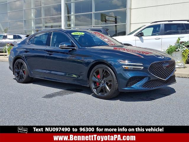 used 2022 Genesis G70 car, priced at $32,504