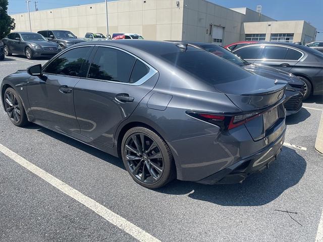 used 2022 Lexus IS 350 car, priced at $42,100