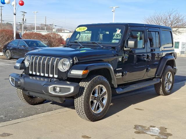 used 2020 Jeep Wrangler Unlimited car, priced at $29,540