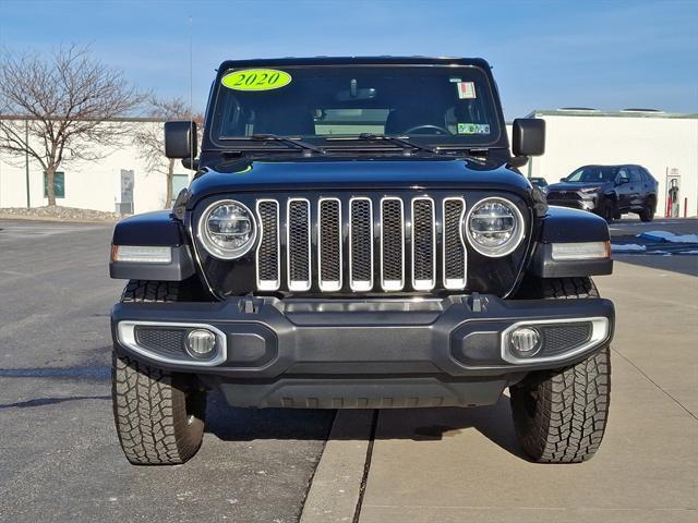 used 2020 Jeep Wrangler Unlimited car, priced at $29,540