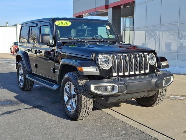 used 2020 Jeep Wrangler Unlimited car, priced at $29,540