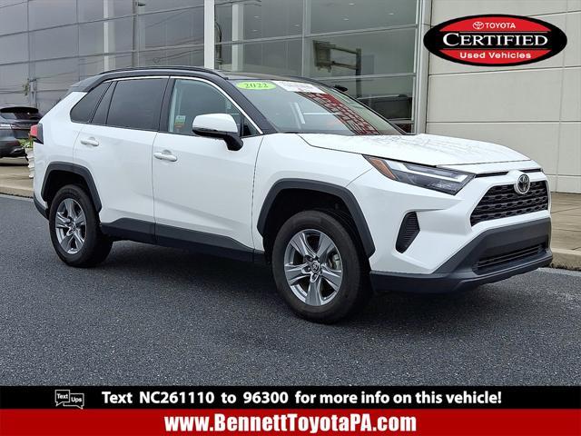 used 2022 Toyota RAV4 car, priced at $29,892