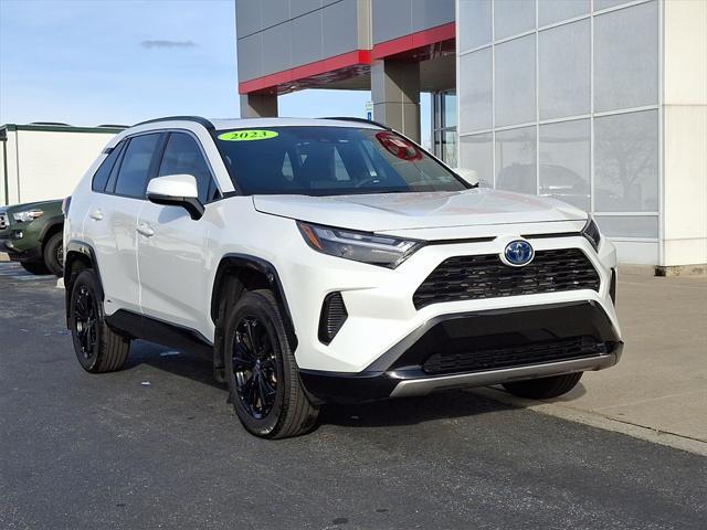 used 2023 Toyota RAV4 Hybrid car, priced at $36,871