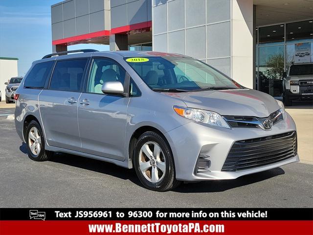 used 2018 Toyota Sienna car, priced at $21,985