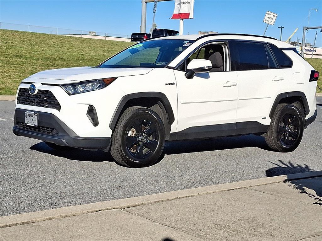 used 2021 Toyota RAV4 Hybrid car, priced at $27,047