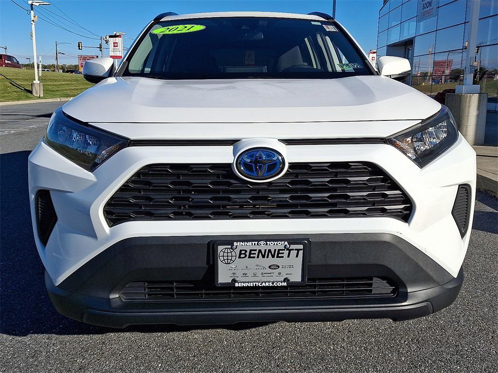 used 2021 Toyota RAV4 Hybrid car, priced at $27,047
