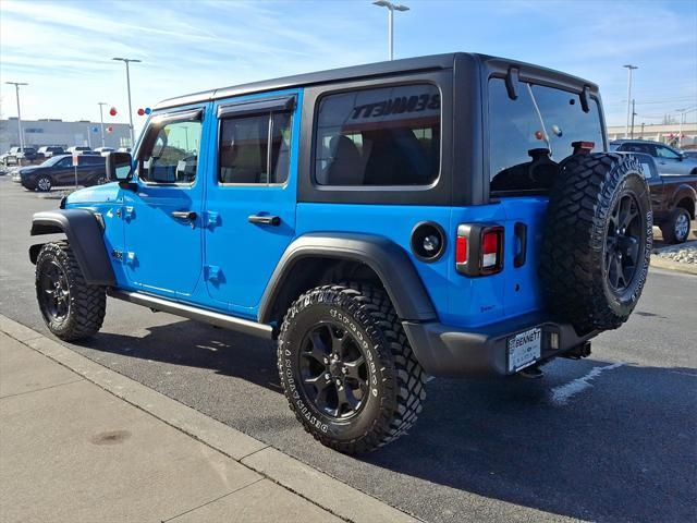 used 2021 Jeep Wrangler Unlimited car, priced at $32,224