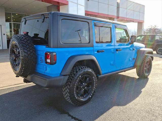 used 2021 Jeep Wrangler Unlimited car, priced at $32,224