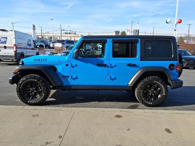 used 2021 Jeep Wrangler Unlimited car, priced at $32,224