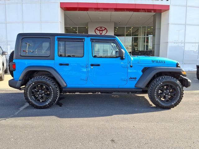 used 2021 Jeep Wrangler Unlimited car, priced at $32,224