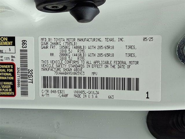 new 2025 Toyota Sequoia car, priced at $84,500