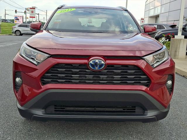 used 2021 Toyota RAV4 Hybrid car, priced at $34,650