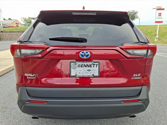 used 2021 Toyota RAV4 Hybrid car, priced at $34,650