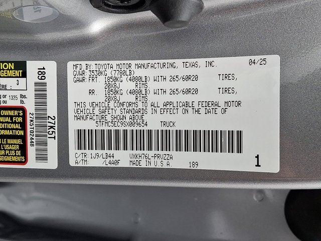 new 2025 Toyota Tundra Hybrid car, priced at $76,984