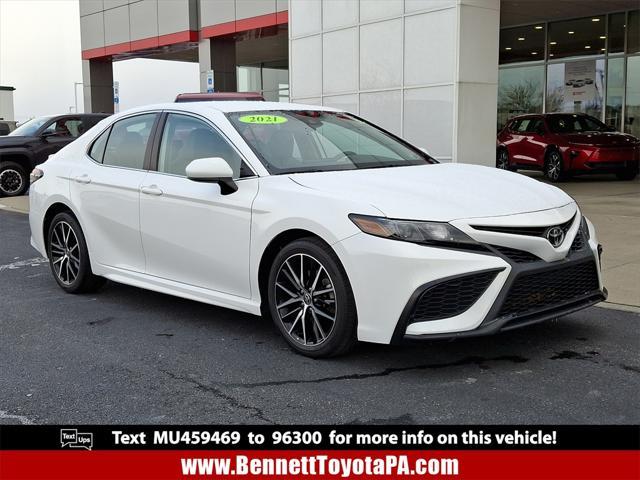 used 2021 Toyota Camry car, priced at $24,450