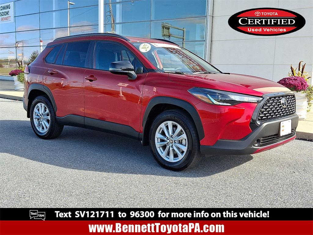 used 2025 Toyota Corolla Cross car, priced at $30,242