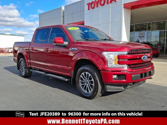 used 2018 Ford F-150 car, priced at $28,419