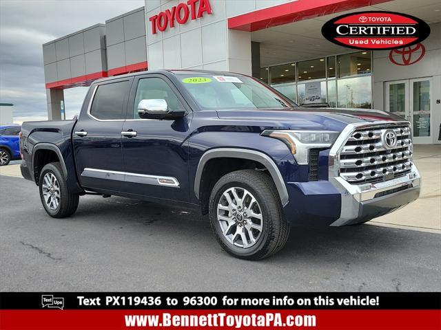 used 2023 Toyota Tundra car, priced at $58,996