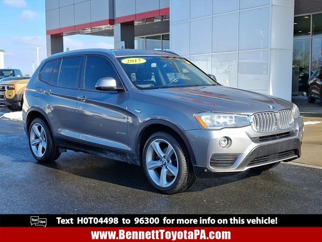 used 2017 BMW X3 car, priced at $18,043