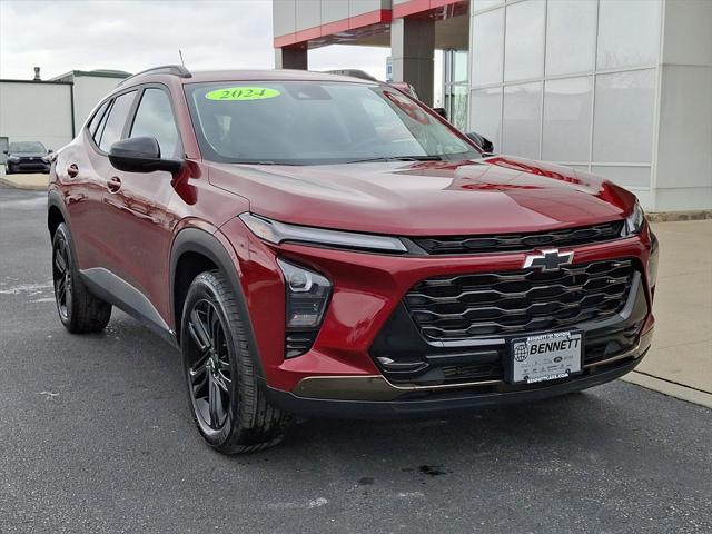 used 2024 Chevrolet Trax car, priced at $22,849